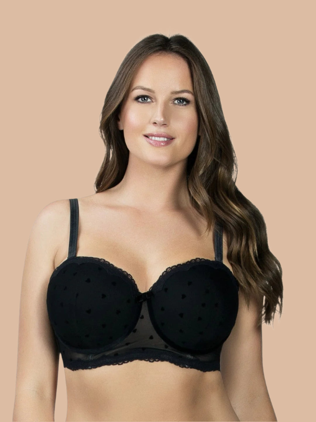 Lily Padded Balconette Bra - Racing Red