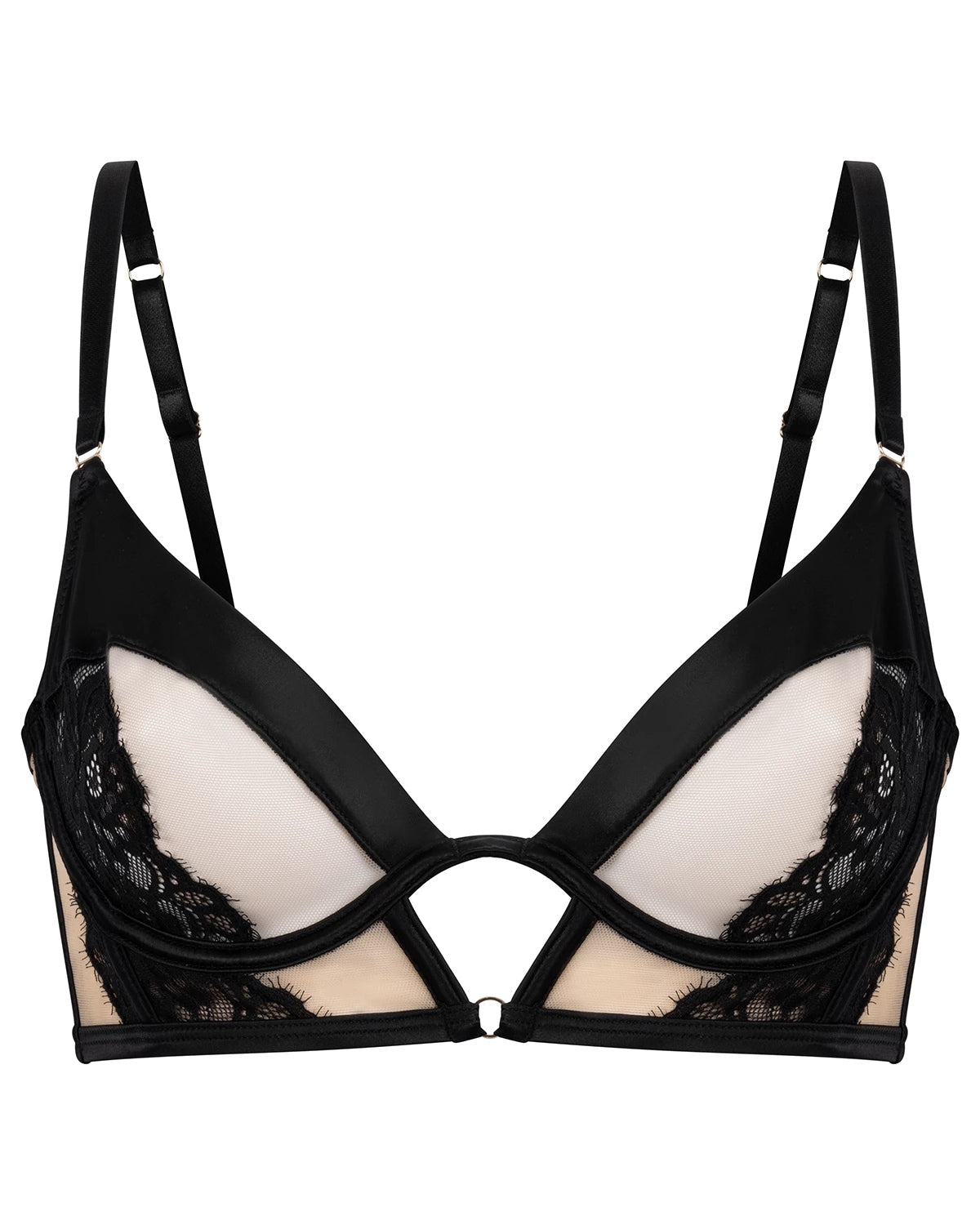 Non-Padded Underwired Longline Bra