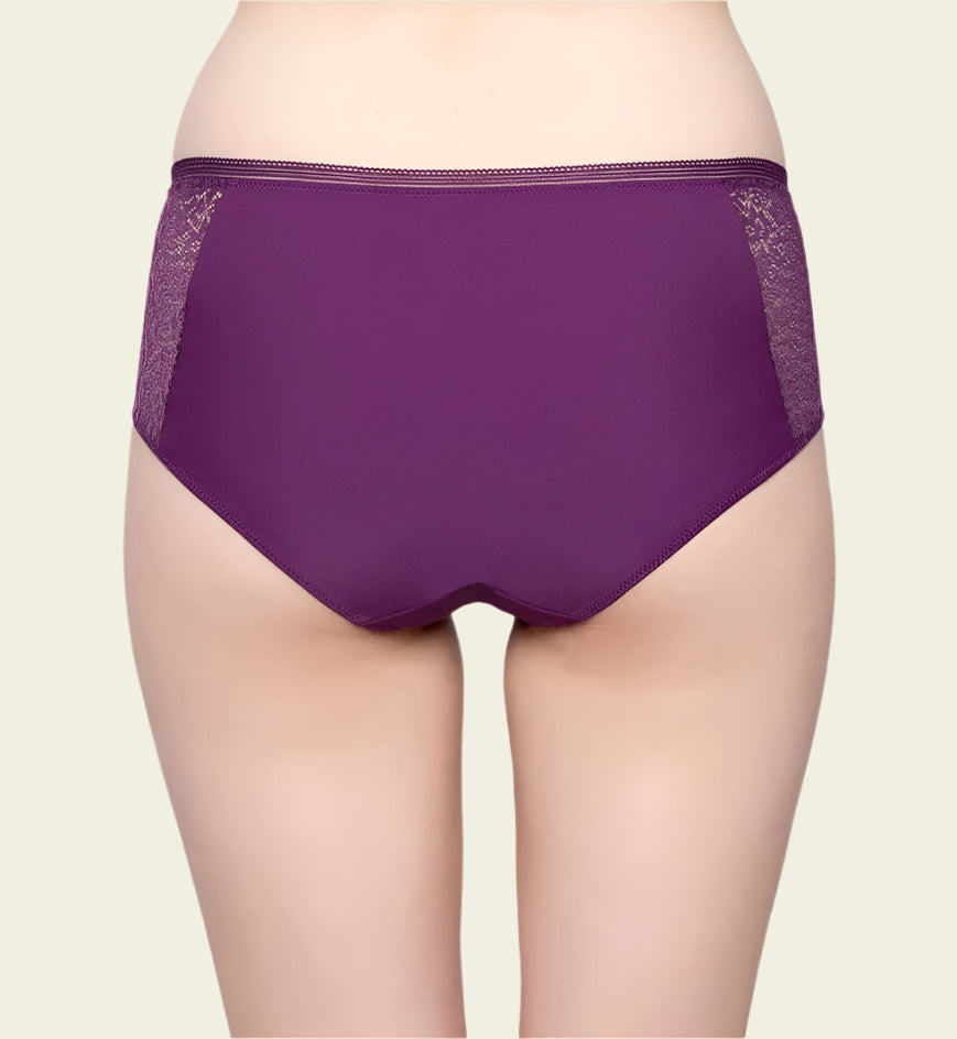 Purple Full Coverage Hipster