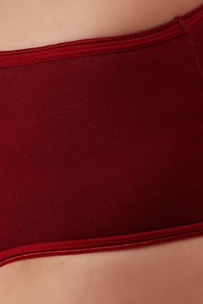 High Waist Hipster Panty - Cotton
