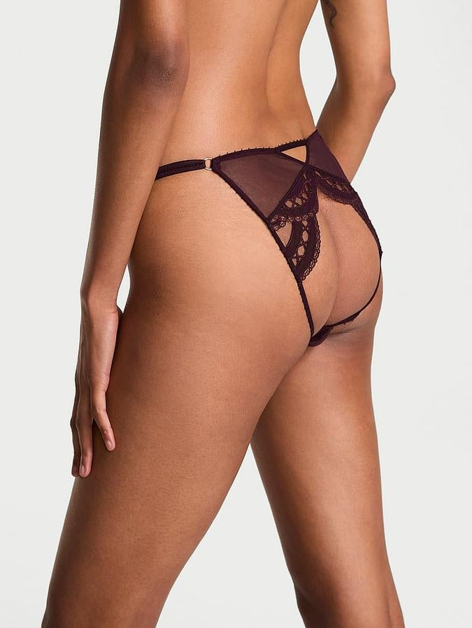Open-Back Adjustable String Bikini Panty