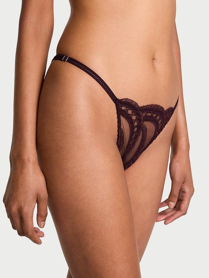 Open-Back Adjustable String Bikini Panty