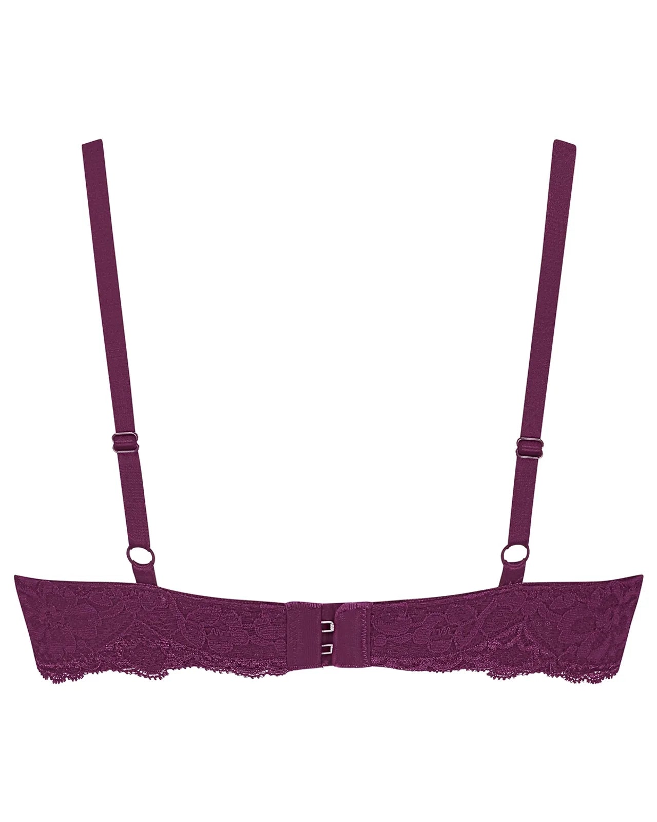 Purple Padded Underwired Bra