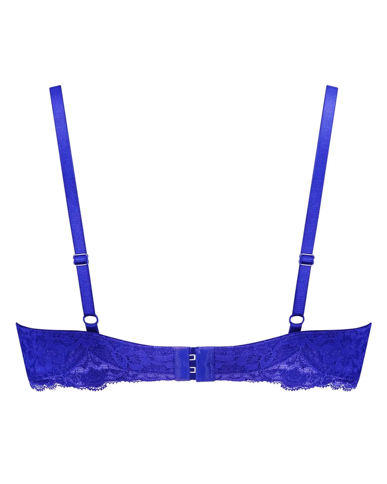 Blue Non-Padded Underwired Bra