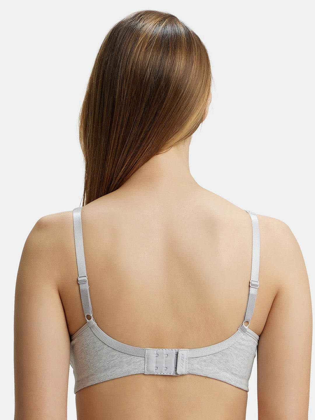 Jockey Wireless Non Padded Full Coverage Everyday Bra - Grey