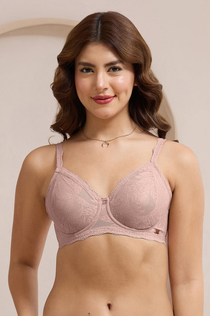 Amante Non-Padded Wired Bra – Misty Rose
