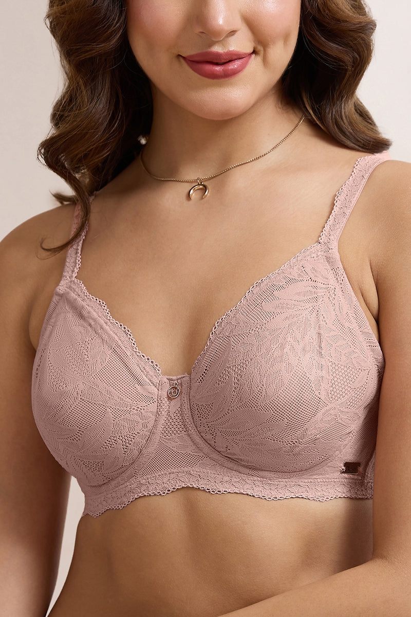Amante Non-Padded Wired Bra – Misty Rose