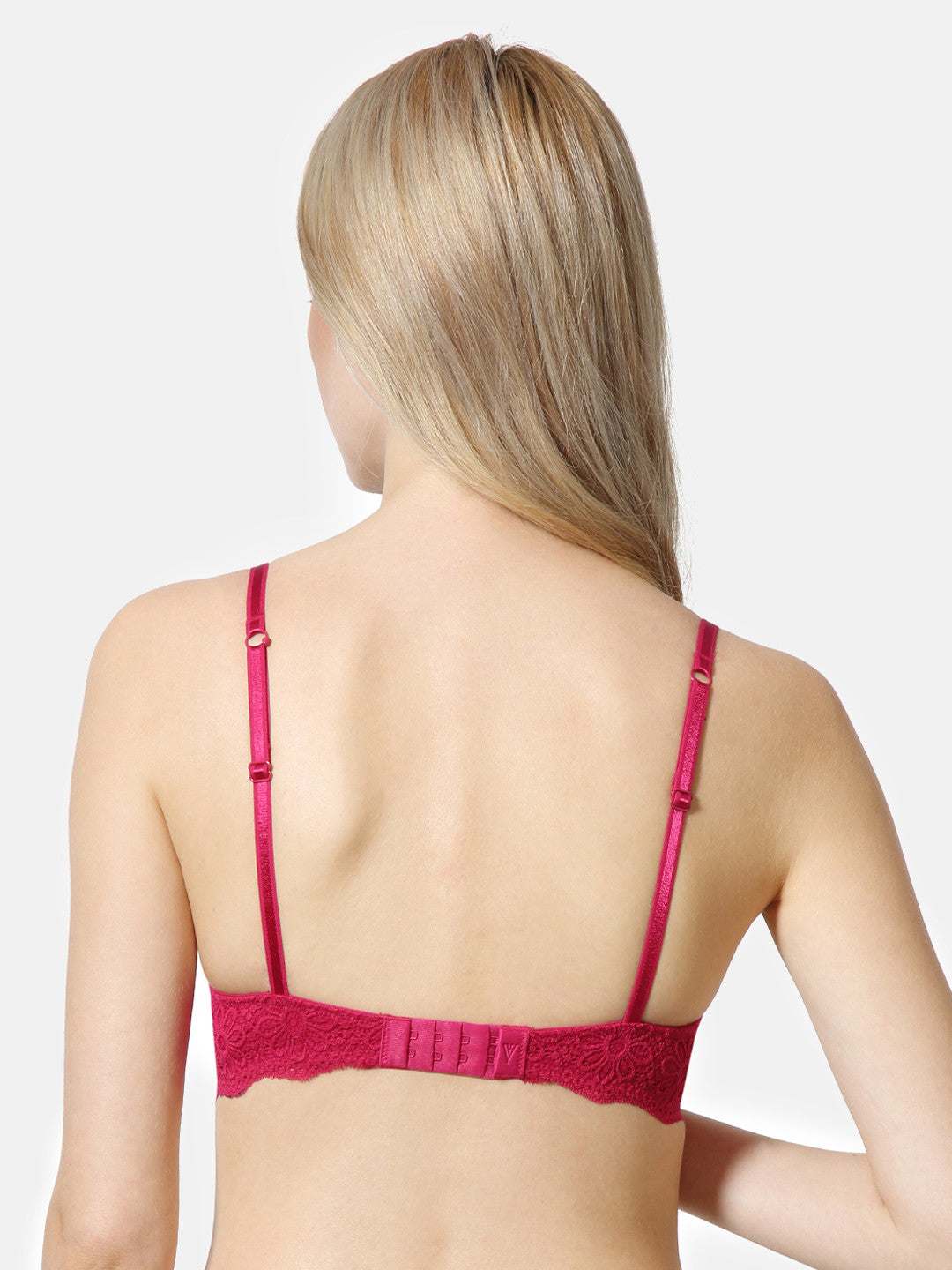 Van Heusen Antibacterial Padded T-shirt Bra - Magenta