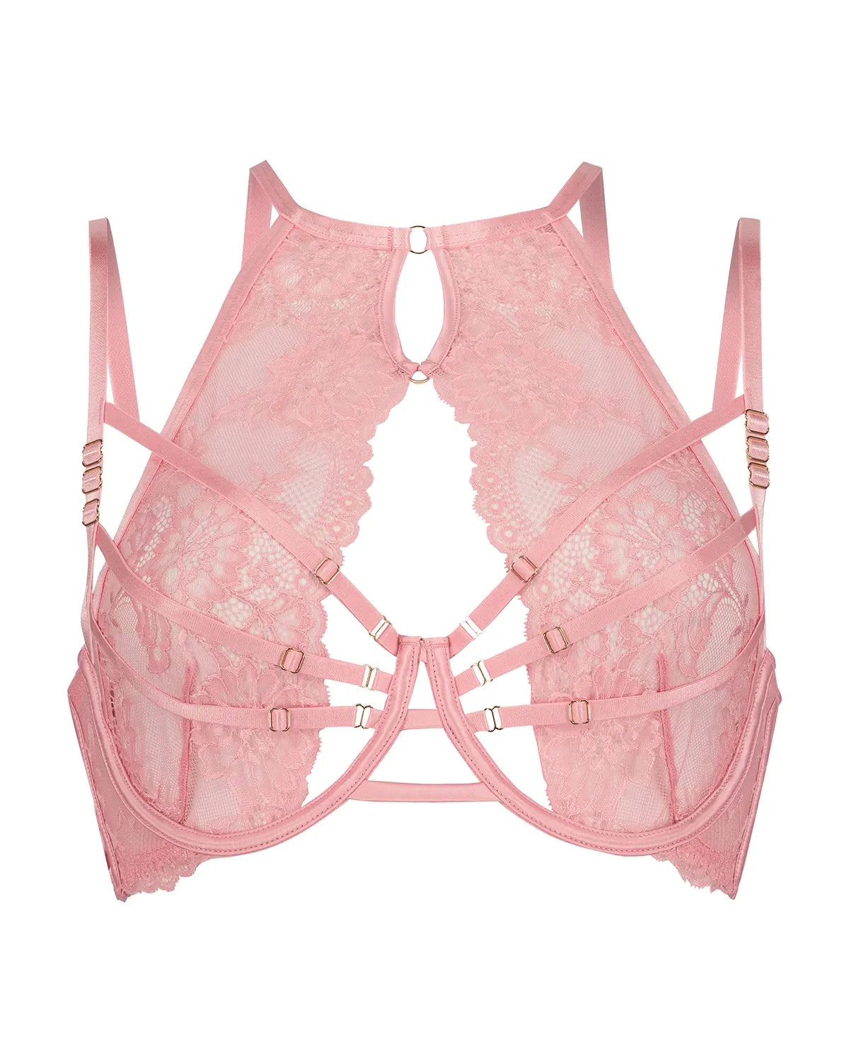 Pink Non Padded Underwired Bra